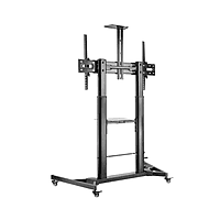 Large Screen Trolley TV Stand Up to 100" MODEL SH-666TB | SKILLTECH