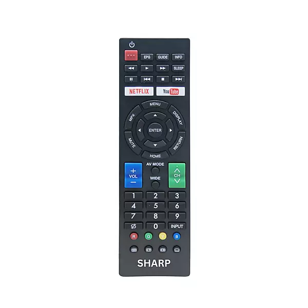 SHARP TV Remote Control Model 3