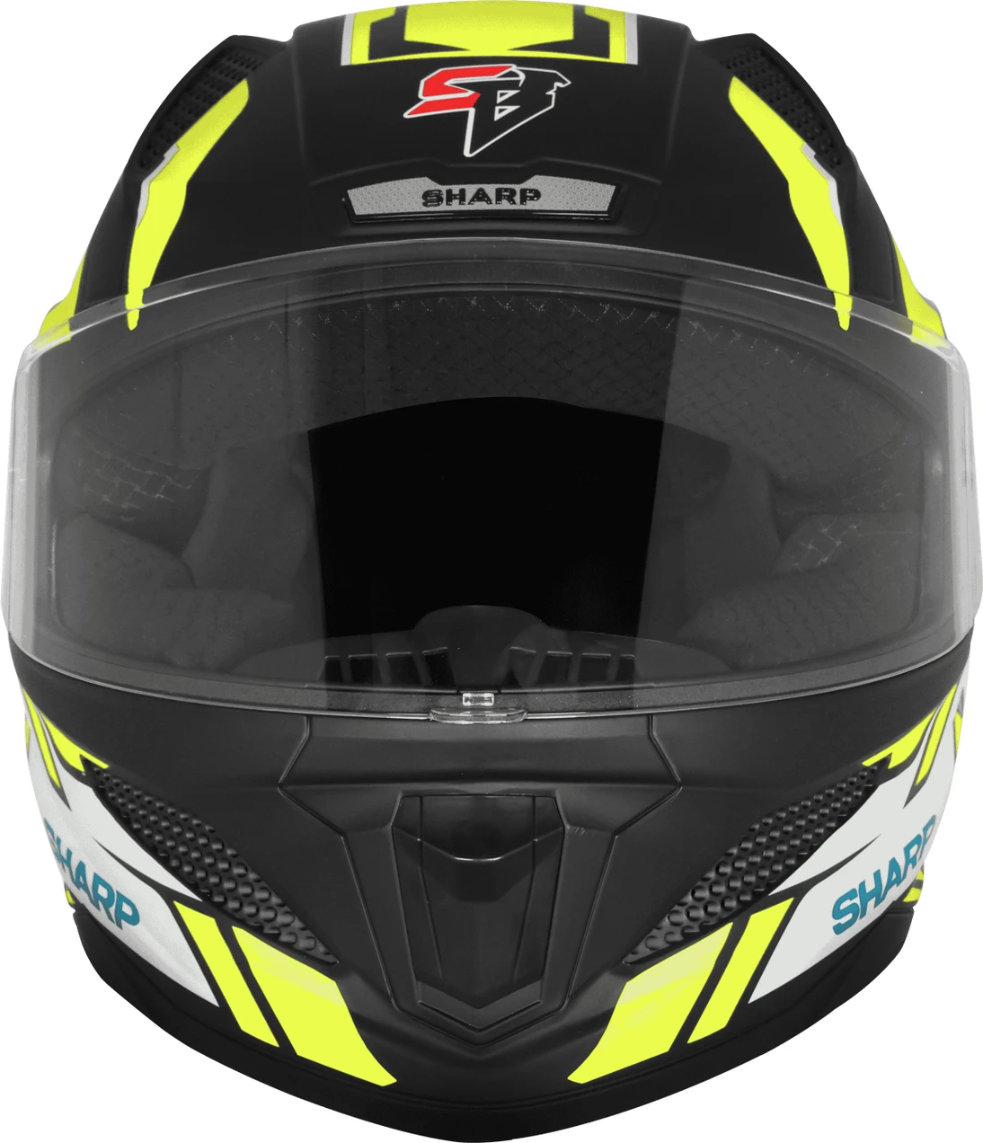 STEELBIRD SBH-25 SHARP ISS SPIKY GLOSSY BLACK/NEON C/V 600 MM