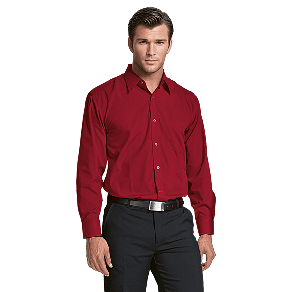 Basic Poly Cotton Lounge Long Sleeve Mens