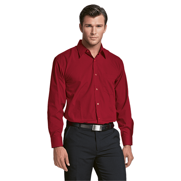 Basic Poly Cotton Lounge Long Sleeve Mens