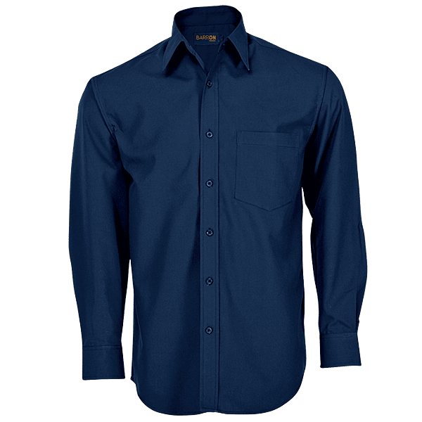 Basic Poly Cotton Lounge Long Sleeve Mens