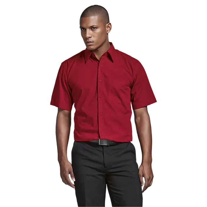 Basic Poly Cotton Lounge Short Sleeve Mens