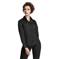 Brushed Cotton Twill Blouse Long Sleeve Ladies