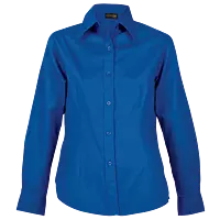 Brushed Cotton Twill Blouse Long Sleeve Ladies