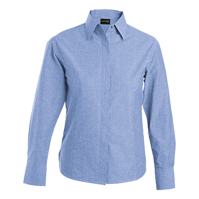 Oxford Blouse Long Sleeve Ladies