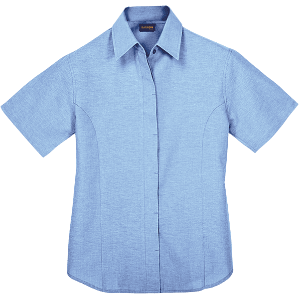 Oxford Blouse Short Sleeve Ladies
