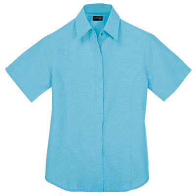 Oxford Blouse Short Sleeve Ladies