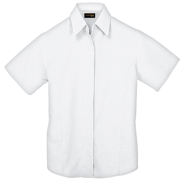 Oxford Blouse Short Sleeve Ladies