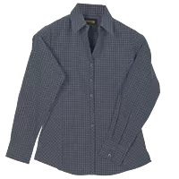 Pioneer Check Blouse Long Sleeve Ladies