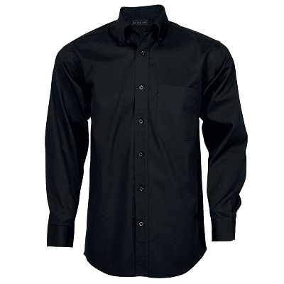 Brushed Cotton Twill Lounge Long Sleeve Mens