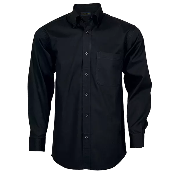 Brushed Cotton Twill Lounge Long Sleeve Mens