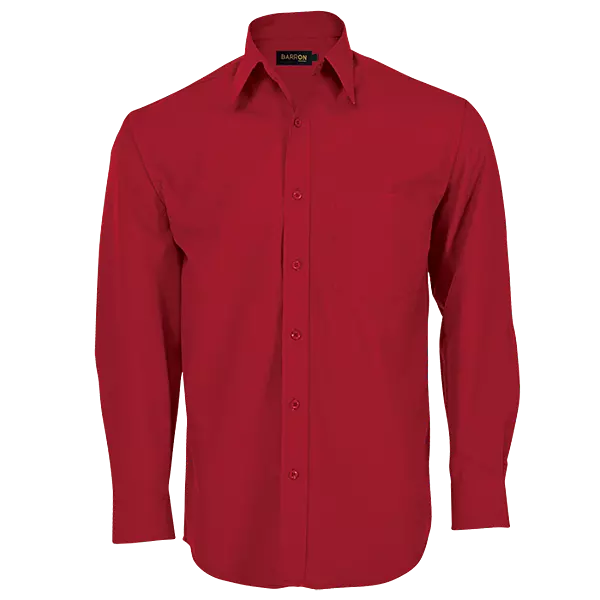 Brushed Cotton Twill Lounge Long Sleeve Mens
