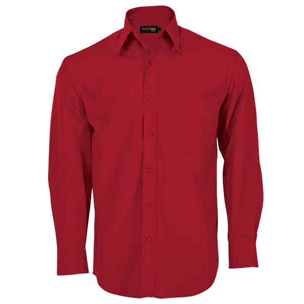 Brushed Cotton Twill Lounge Long Sleeve Mens