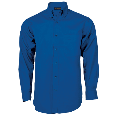 Brushed Cotton Twill Lounge Long Sleeve Mens