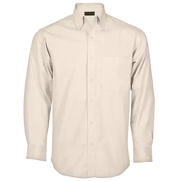 Brushed Cotton Twill Lounge Long Sleeve Mens
