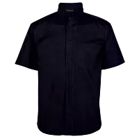 Brushed Cotton Twill Lounge Short Sleeve Mens