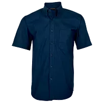 Brushed Cotton Twill Lounge Short Sleeve Mens