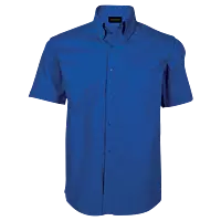 Brushed Cotton Twill Lounge Short Sleeve Mens