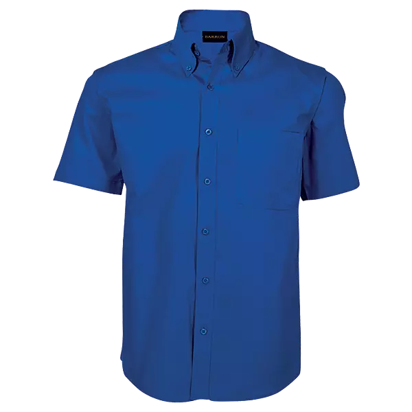 Brushed Cotton Twill Lounge Short Sleeve Mens