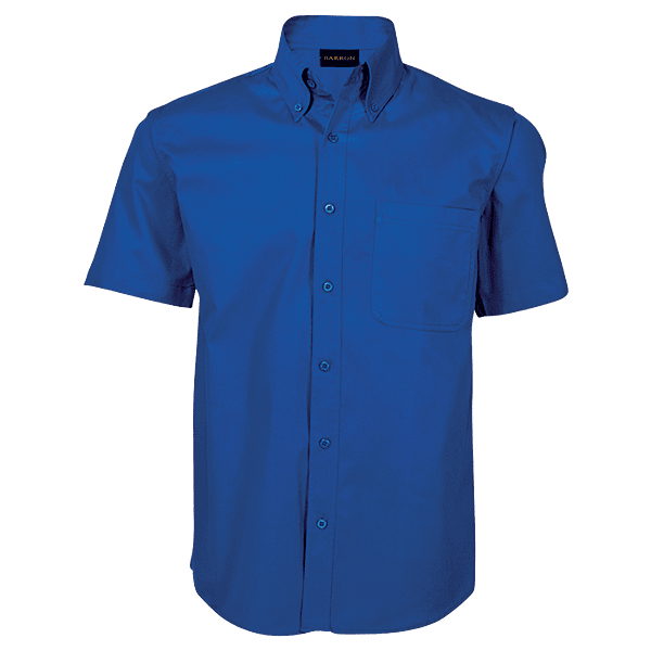 Brushed Cotton Twill Lounge Short Sleeve Mens