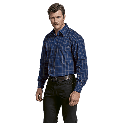 Metro Check Lounge Long Sleeve