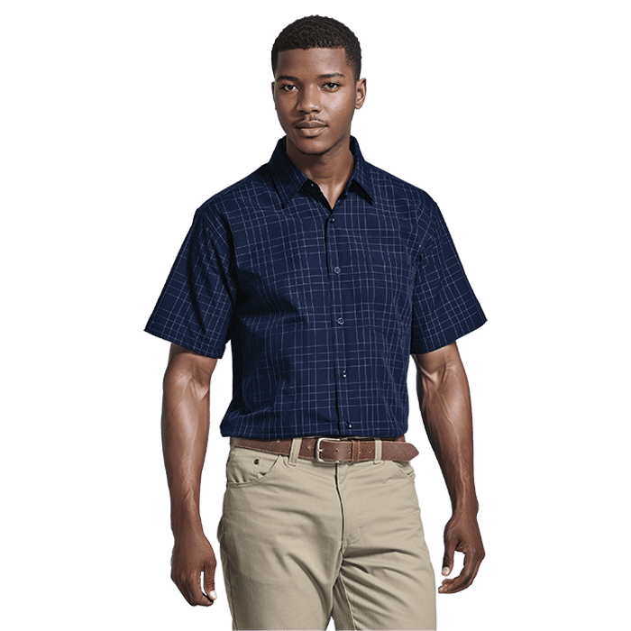 Hamilton Check Lounge Short Sleeve Mens