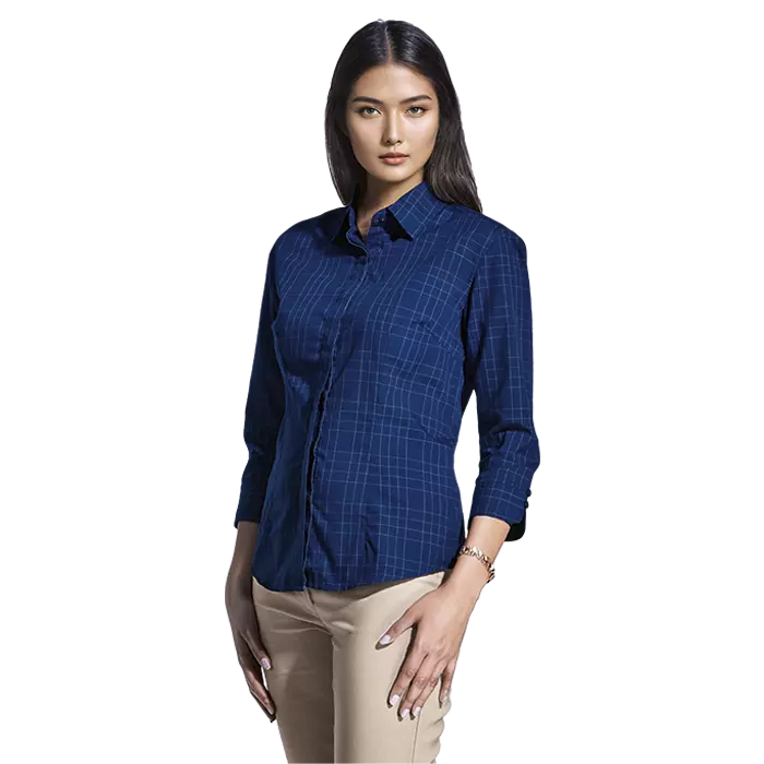 Hamilton Check Blouse Ladies