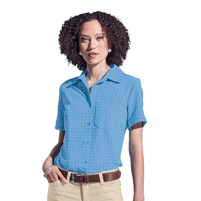 Donna Blouse Short Sleeve Ladies