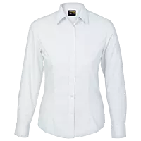 Basic Poly Cotton Blouse Long Sleeve Ladies