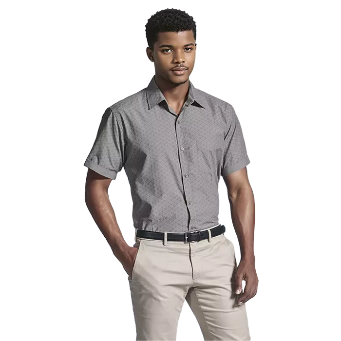 Claremont Lounge Shirt Short Sleeve Mens