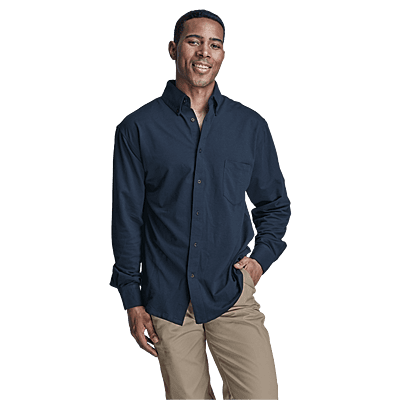 Knitted Pique Lounge Long Sleeve Mens
