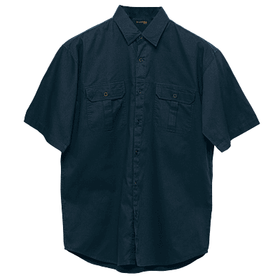 Plain Bush Shirt Mens