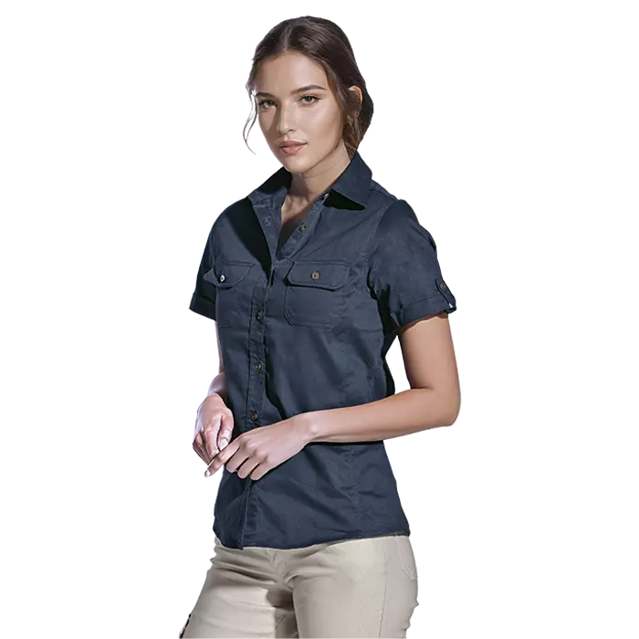 Plain Bush Shirt Ladies