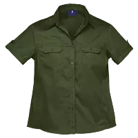 Plain Bush Shirt Ladies