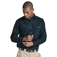 Bush Shirt Long Sleeve Mens