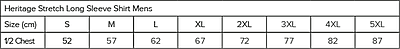 Heritage Stretch Long Sleeve Shirt Mens