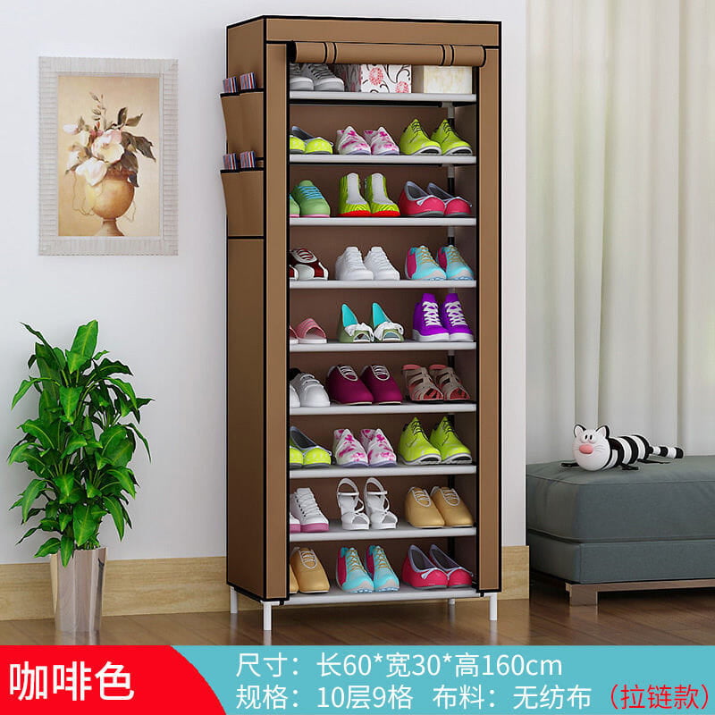 10 LAYERS DUSTPROOF & WATER PROOF SHOE RACK