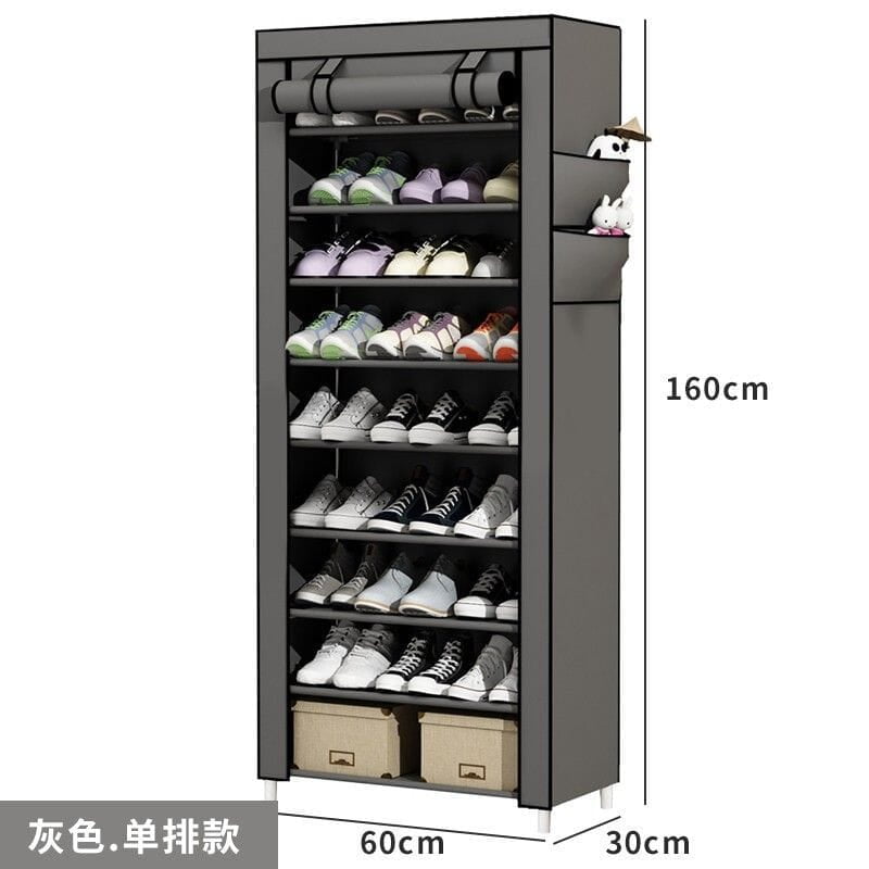 10 LAYERS DUSTPROOF & WATER PROOF SHOE RACK