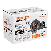 Sierra circular 7-1/4' 1800 W, industrial, Truper - SICI-7-1/4N4 / 11779