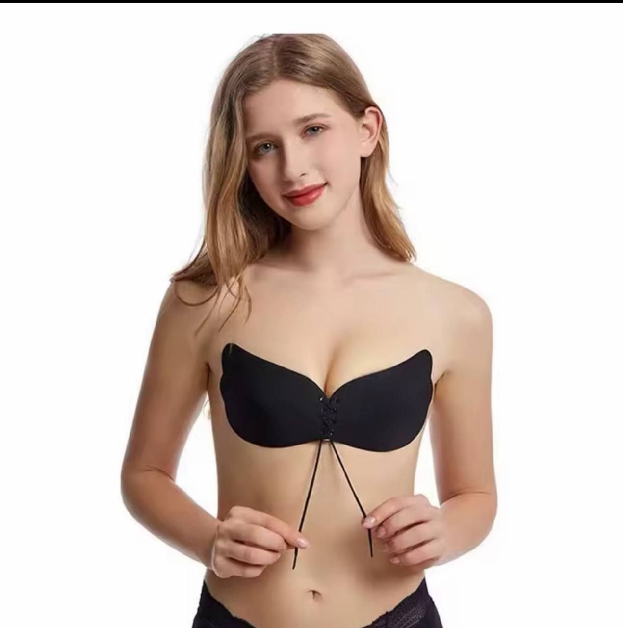 SILICONE BREATHABLE INVISIBLE BRA BREAST PUSH UP