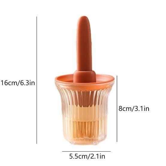 SILICONE OIL BRUSH WITH STORAGE Available