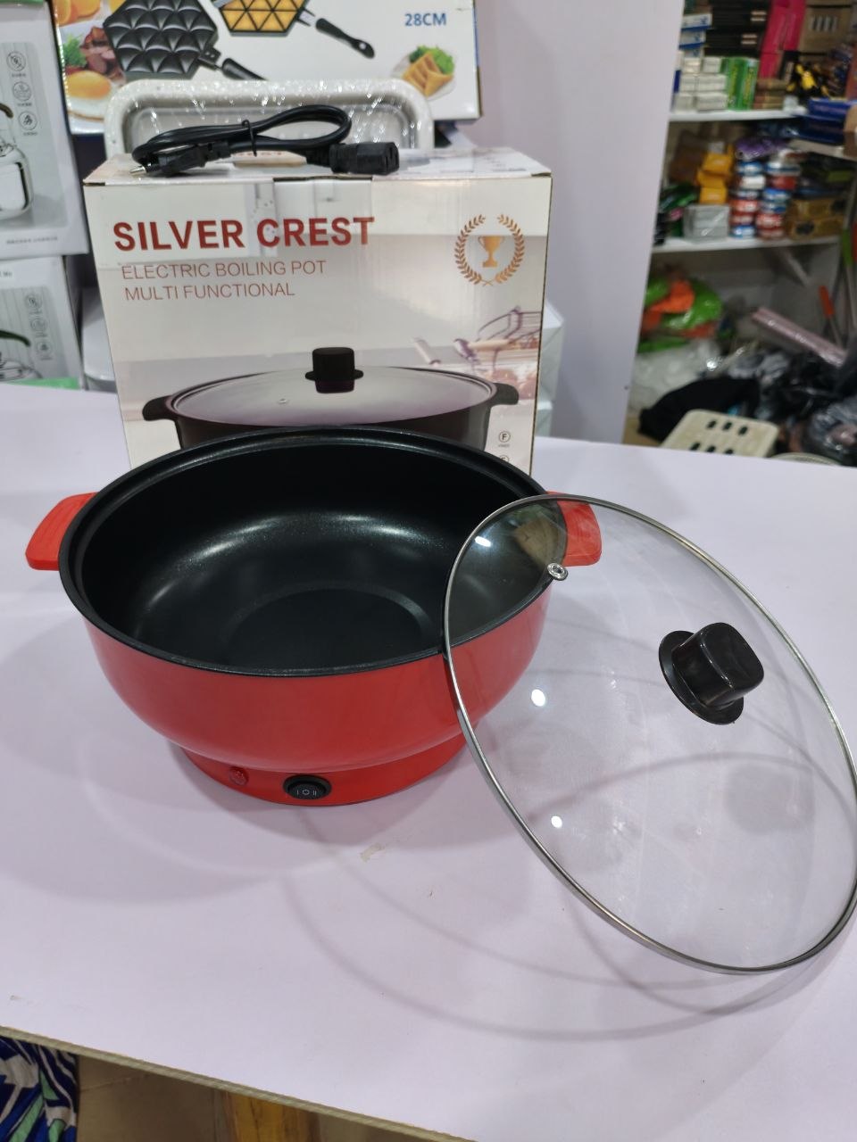 SILVER CREST MULTIFUNCTIONAL ELECTRIC POT - 1000W