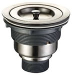 Basket Strainer - Nickel Deluxe Basket Strainer - Nickel Deluxe