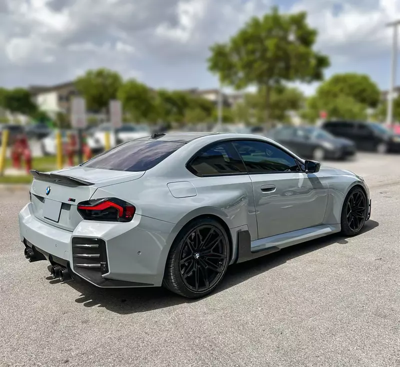 BMW G87 M2 MP Style Carbon Fiber Winglet Side Skirts (2023–2024)