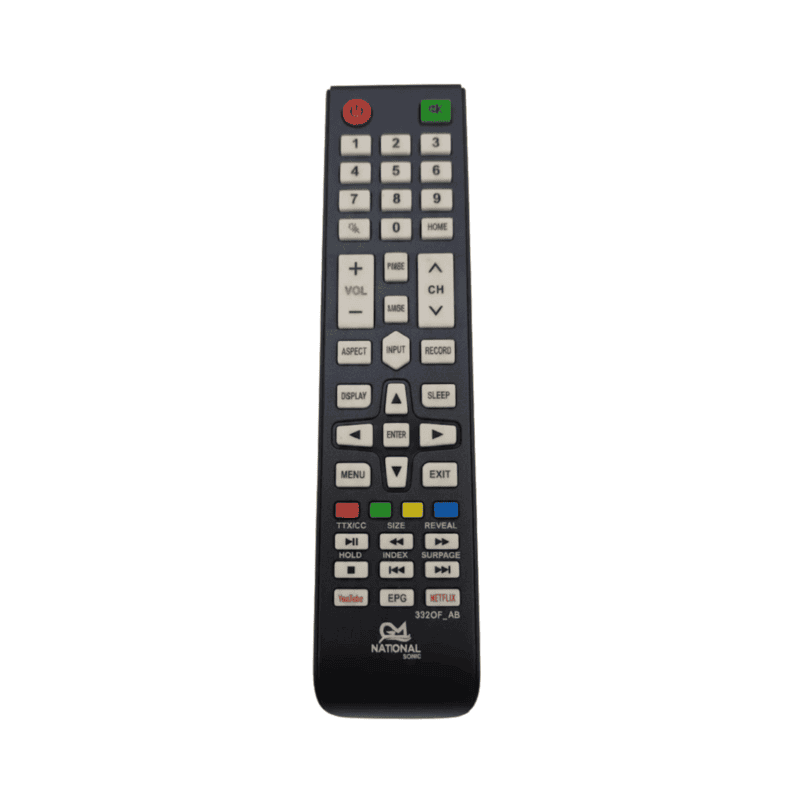 National Sonic Tv Remote model 2