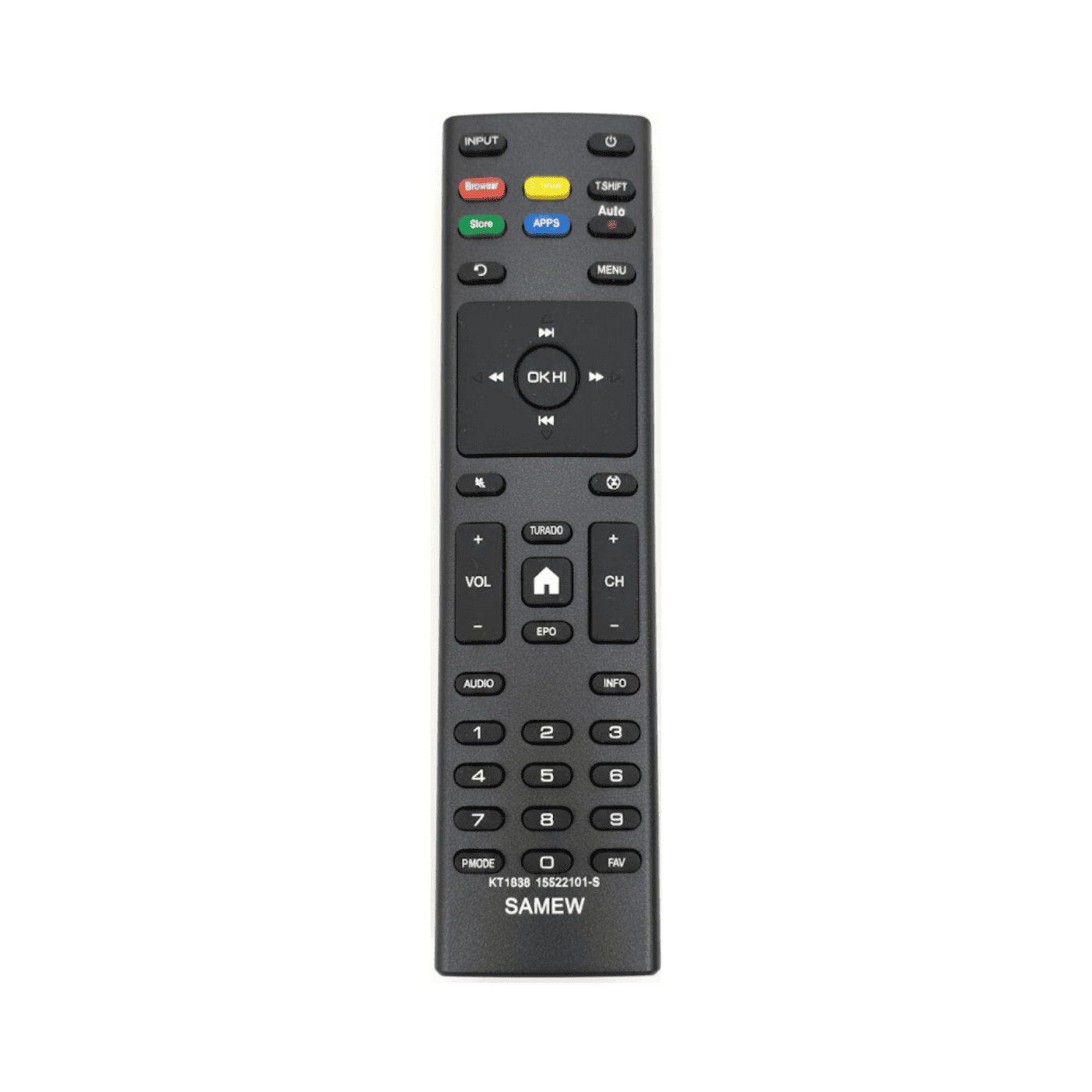 Samix Tv Remote model 2