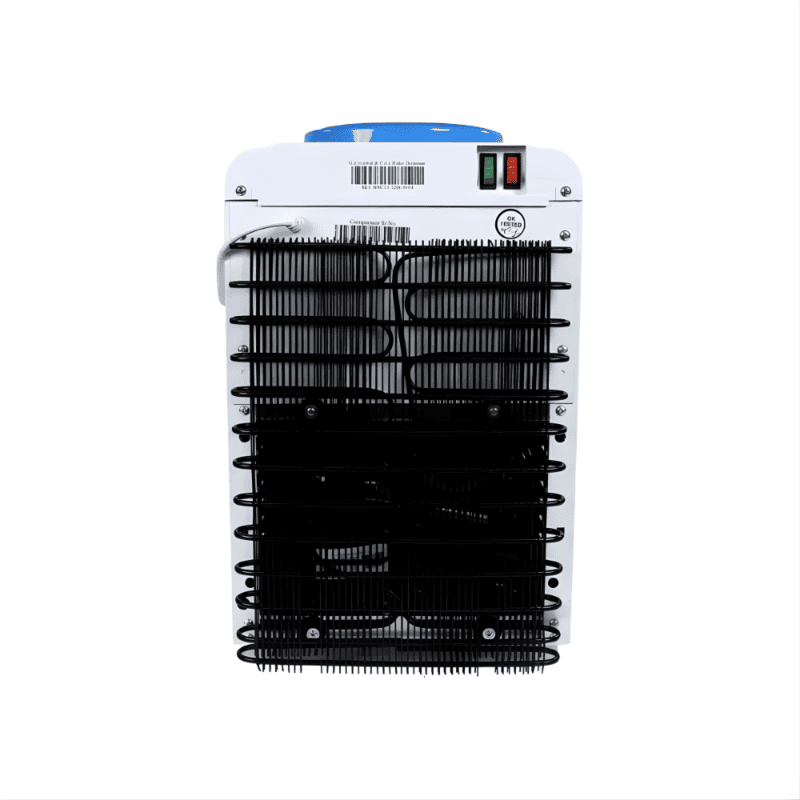 Back Profile of Atlantis Sky Table Top water dispenser with Hot cold and normal water option