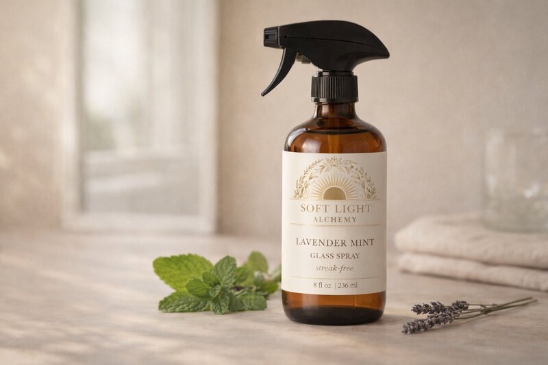 Lavender Mint Glass Spray