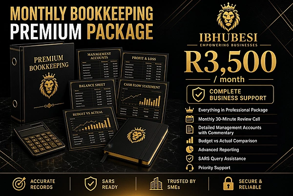 Monthly Bookkeeping – Premium Package